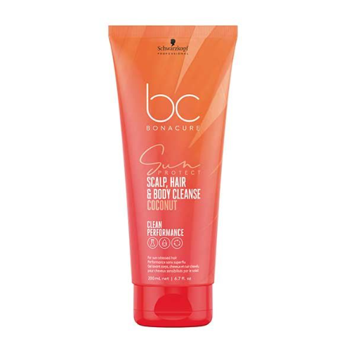 Bonacure Sun Protect 3-in-1 Scalp, Hair & Body Cleanse 200ml