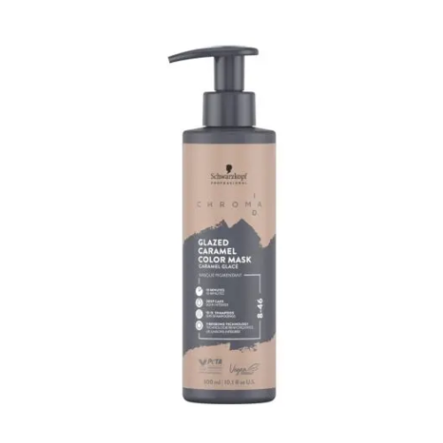 Schwarzkopf Professional ChromaID Glazed Caramel 8-46 Color Mask (300ml)