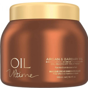 Schwarzkopf Professional Oil Ultime Argan & Barbary Fig Oil-In-Cream Treatment 500ml